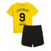Maillot de foot Borussia Dortmund Sebastien Haller #9 Domicile vêtements enfant 2023-24 Manches Courtes (+ pantalon court)